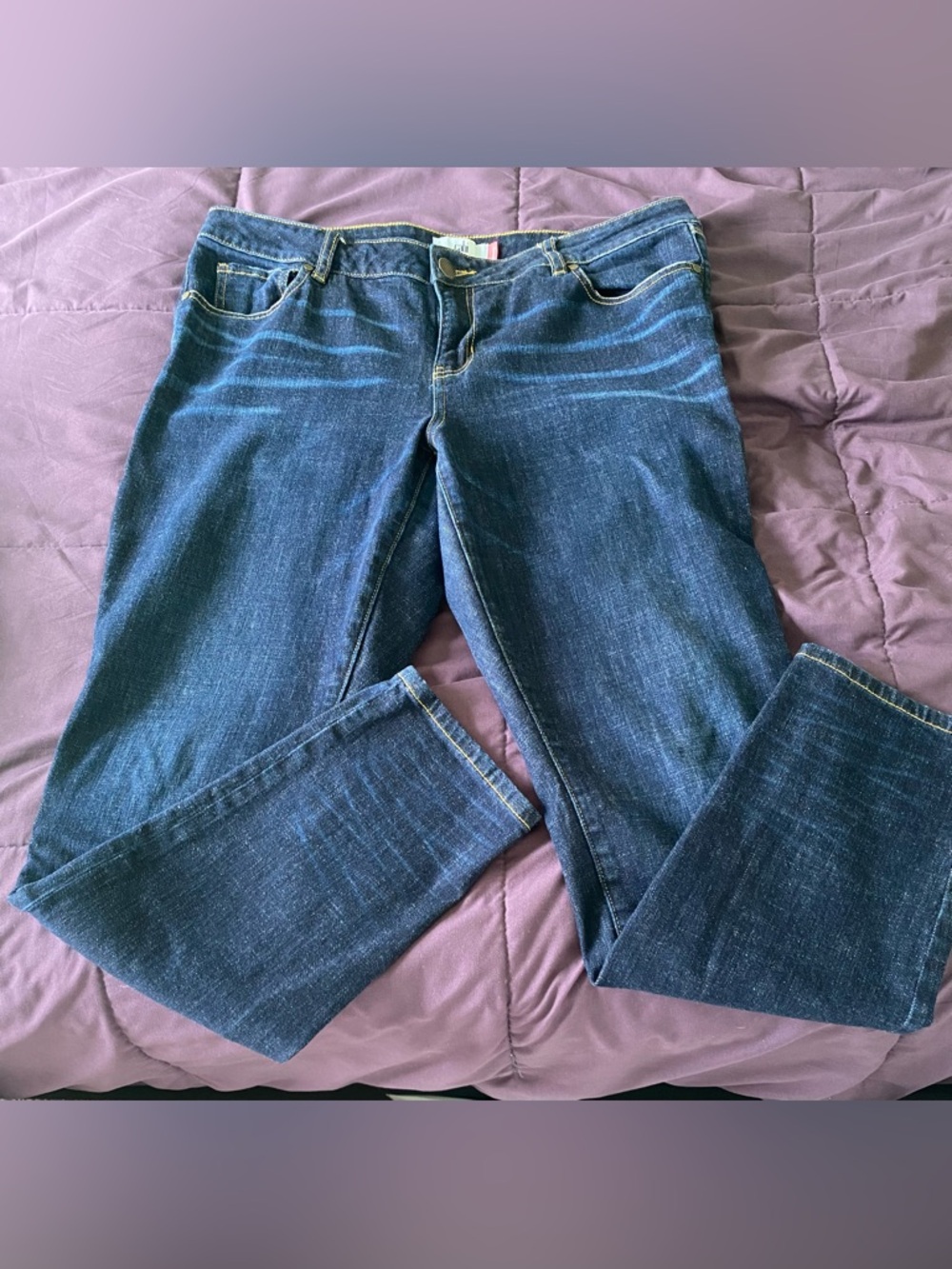 CAbi Women's Dark Blue Skinny Stretch Jeans